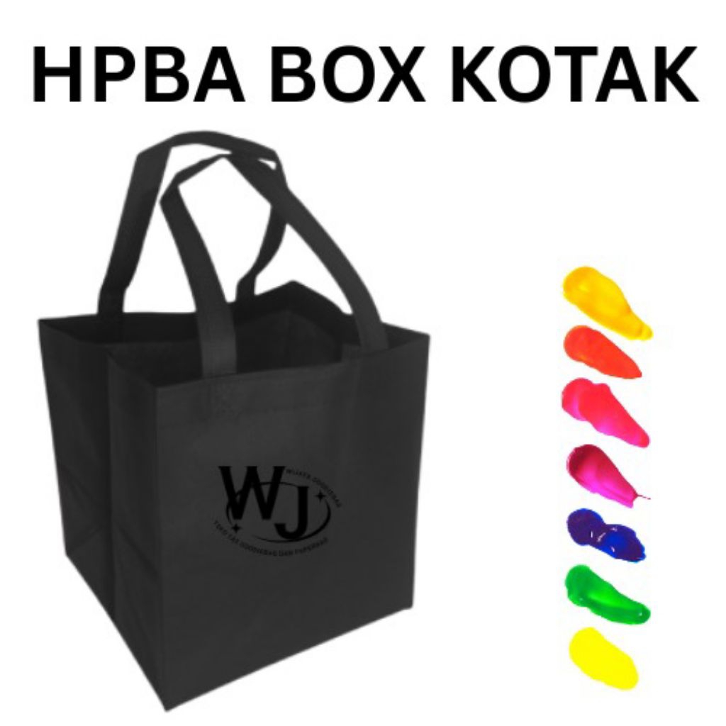 

HBPA Tas Kain Pres Box uk 22x22 isi 12pcs tas box besek polos