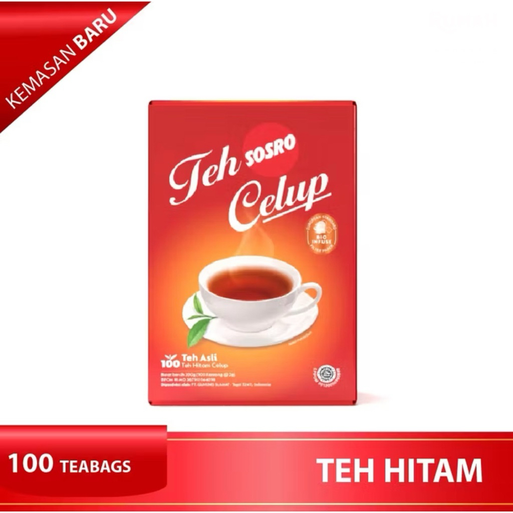 

Sosro Teh Celup isi 100