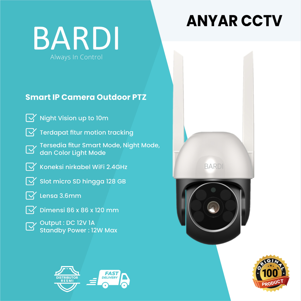 BARDI Outdoor PTZ BARDI IP Camera Outdoor PTZ Rotate