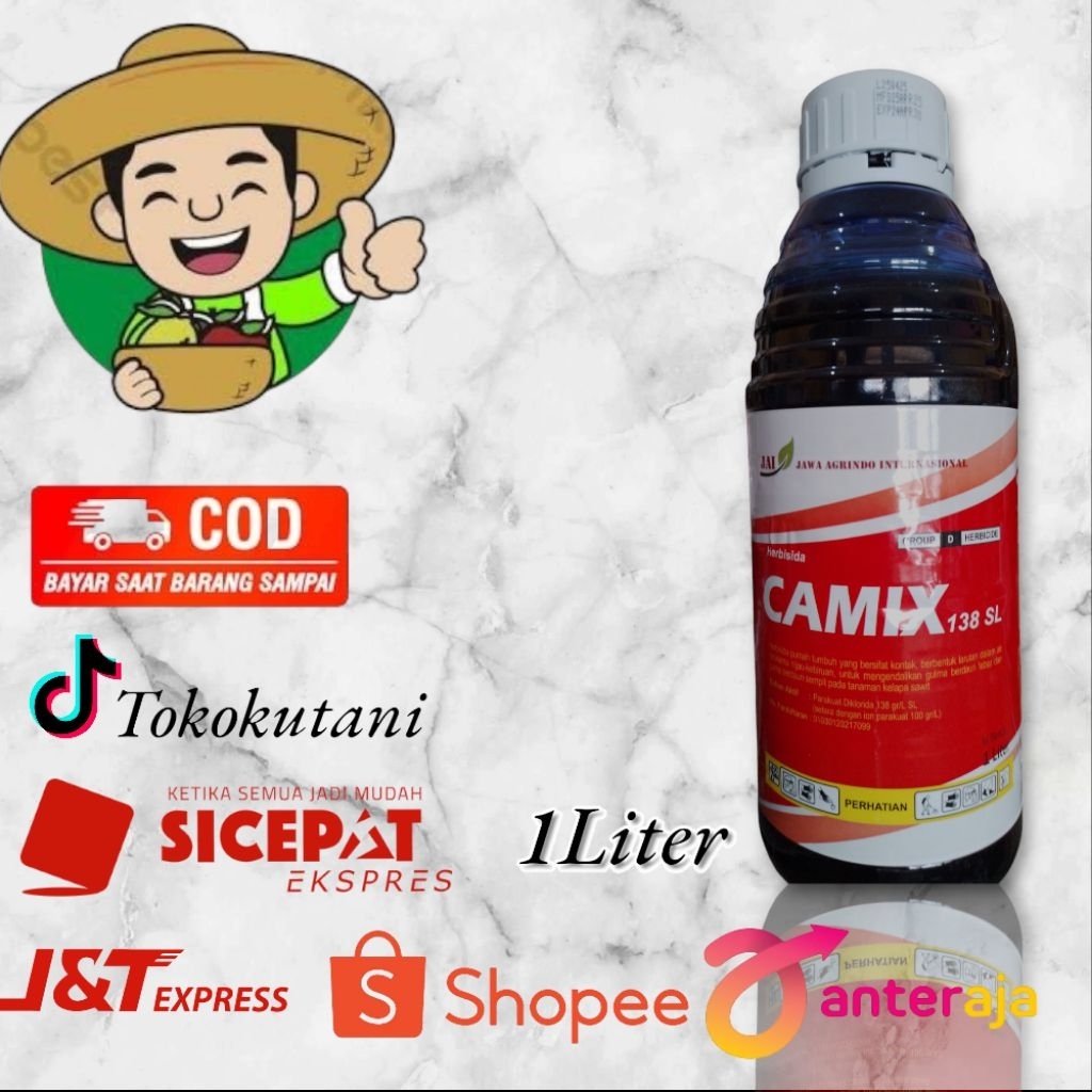 Herbisida Camix 138SL Mengendalikan Gulma Kemasan 1Liter