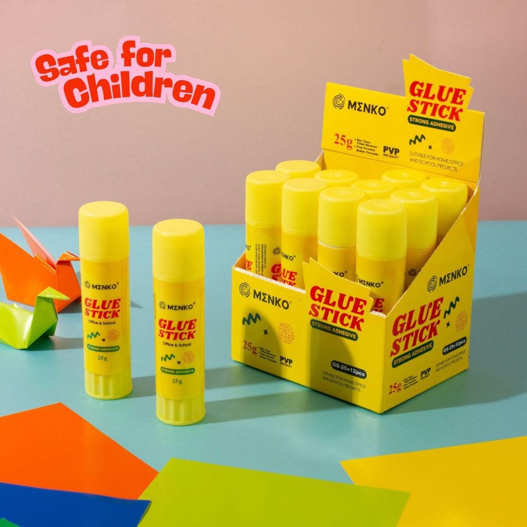 

MENKO Glue Stick / Lem Stick / Lem Batangan Stick 8gr 15gr 25gr