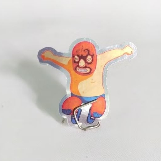

Sticker hologram Wrestling Kartun Pegulat Lucu Gendut Untuk hp laptop motor helm