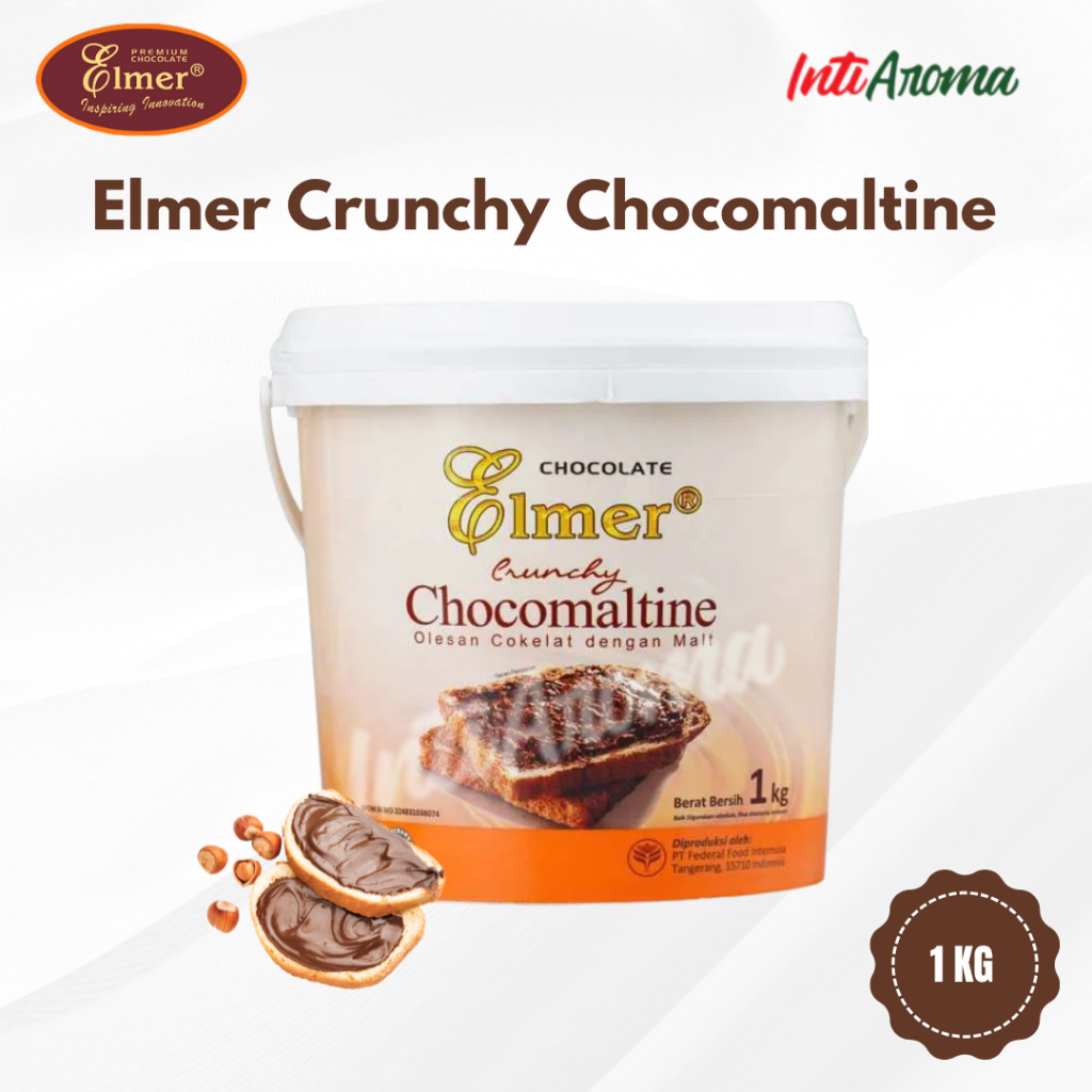

Elmer spread crunchy chocomaltine 1kg