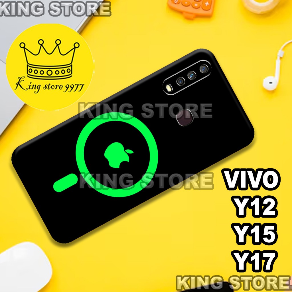 (KS6)  Softcase karet untuk VIVO Y12 - Y15 - Y17 Motif gambar karakter Motif IP/casing VIVO Y12 - Y1