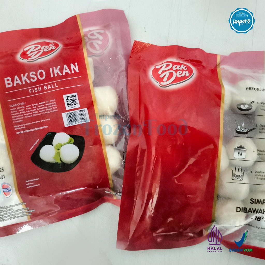 

Pakden Bakso Ikan 200 gr Halal