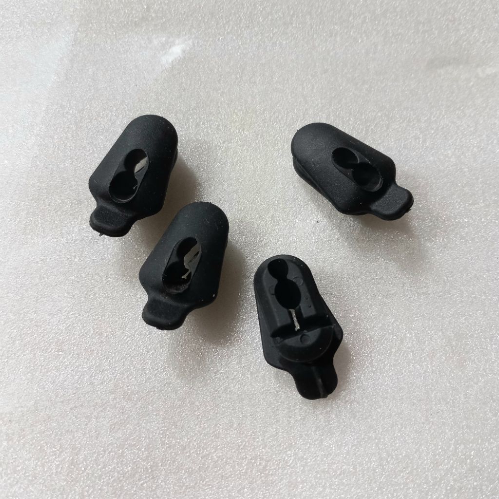 4 pcs Inner cable guide double karet kabel internal 2 lubang frame sepeda