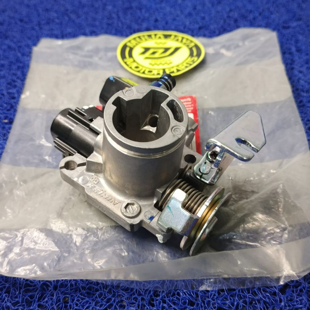 TB THROTTLE BODY ASSY KIT ATAU THROTTLE BODY ASSY HONDA VARIO 125 TECHNO OLD LAMA KSR ORIGINAL AHM 1