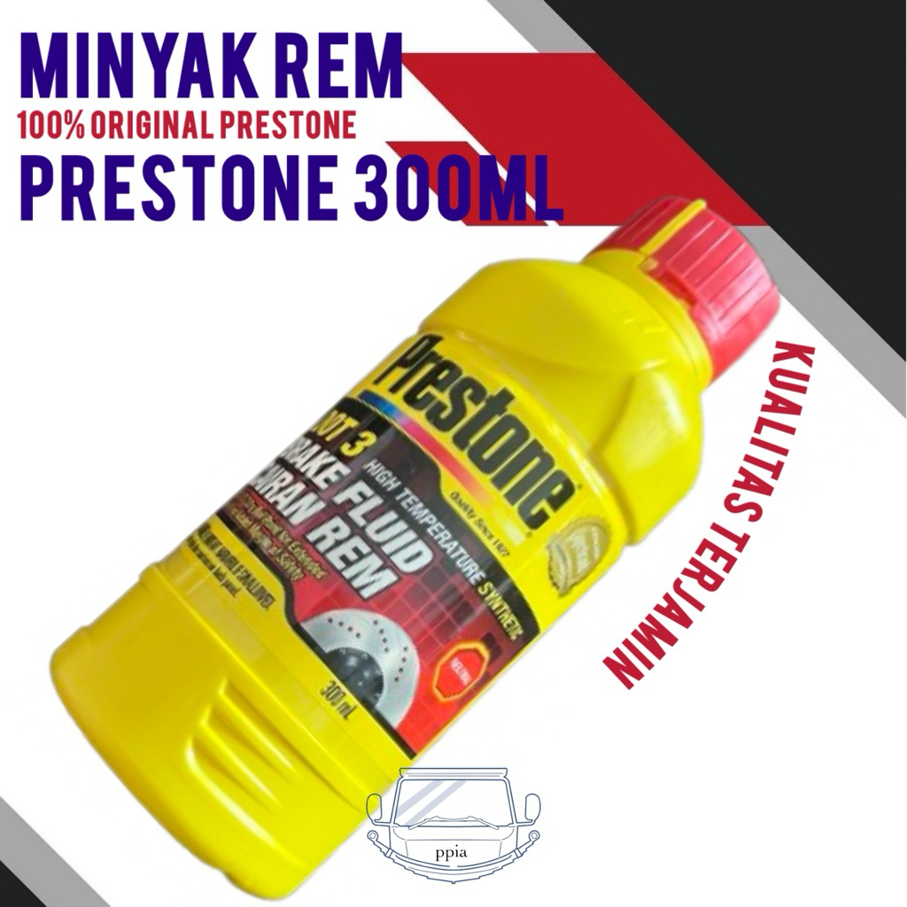 minyak rem prestone kecil 300Ml minyak rem prestone dot 3 minyak rem dot 3 300Ml minyak rem prestone