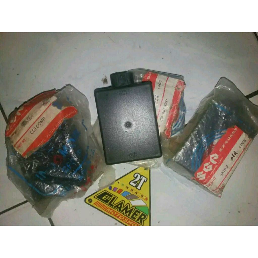 cdi suzuki satria 2tak lumba kotak 120r original kgd