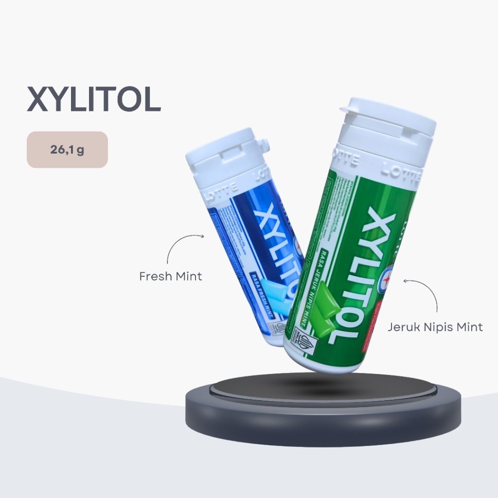 

Permen Karet Xylitol 26.1gr - Bebas Gula