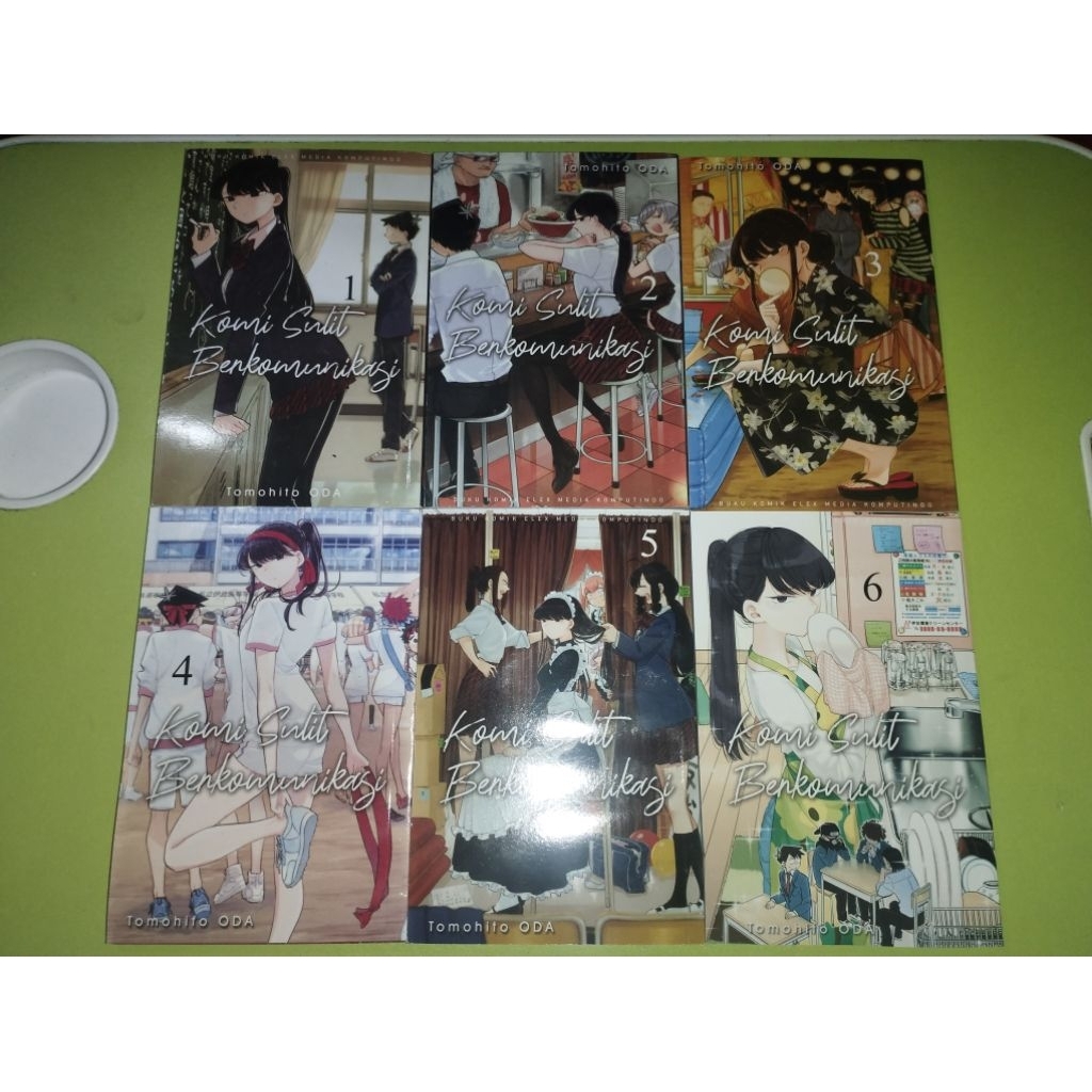 Komik Bekas Komi Sulit Berkomunikasi 1 Set