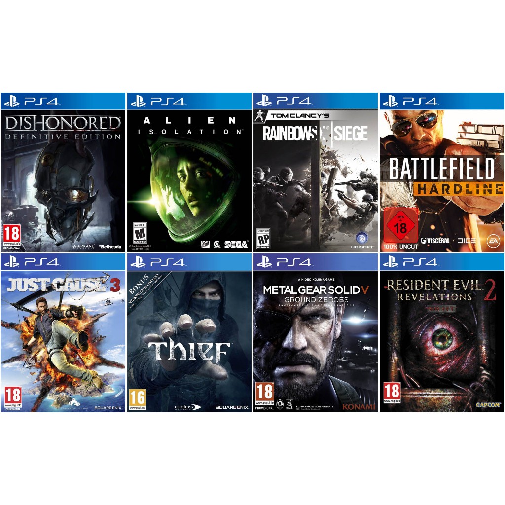 Game PS4 HEN HDD | PKG Lengkap | Hardisk Eksternal Plug & Play