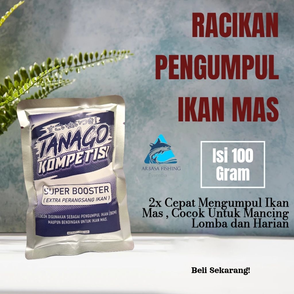 Super Booster Pengumpul Ikan Mas | Racikan Khusus Tanago Kompetisi | Umpan Pancing