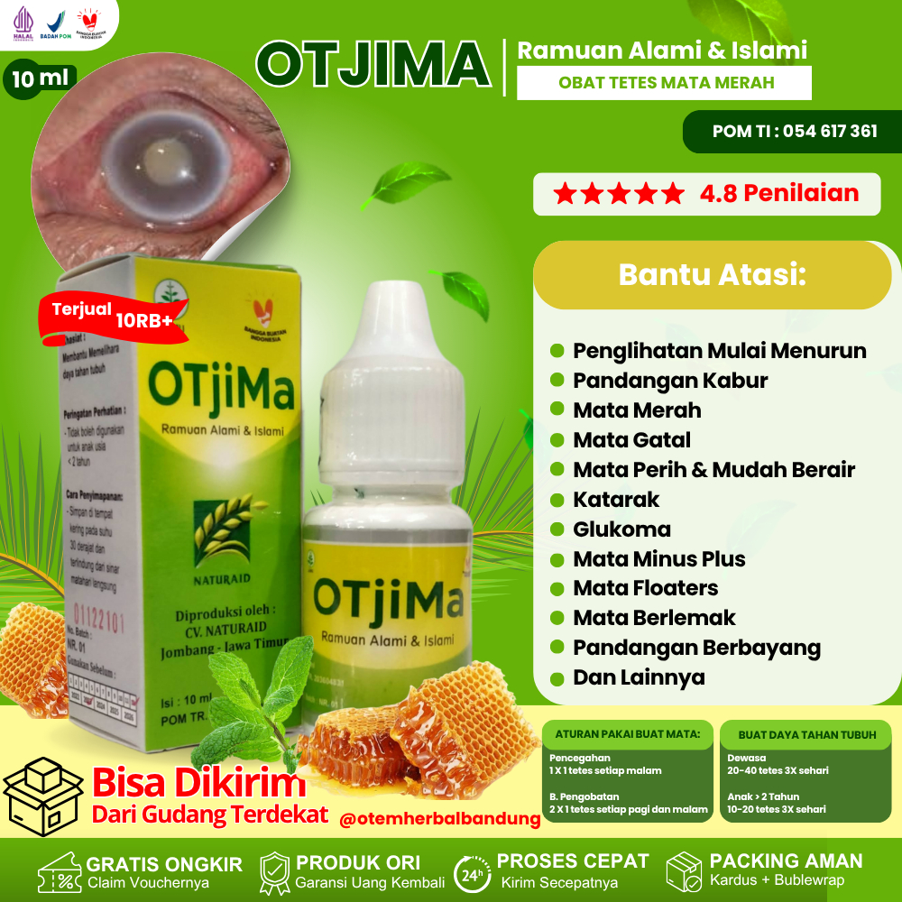 TETES MATA GLUKOMA GLAUKOMA KATARAK MINUS PELINDUNG MATA TERAMPUH 100% ORIGINAL BPOM