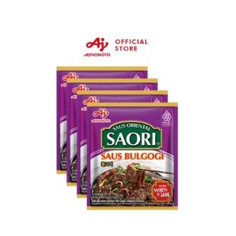 

SAORI® Saus Bulgogi Oriental Sachet 23 ml (4 pcs)