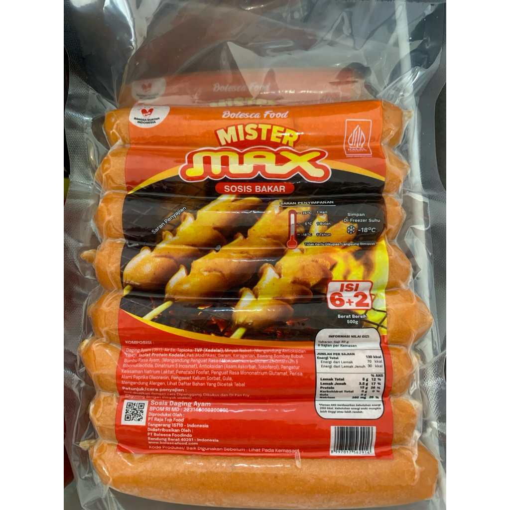 

MR MAX JUMBO AYAM 500GR (HARGA ONLINE)