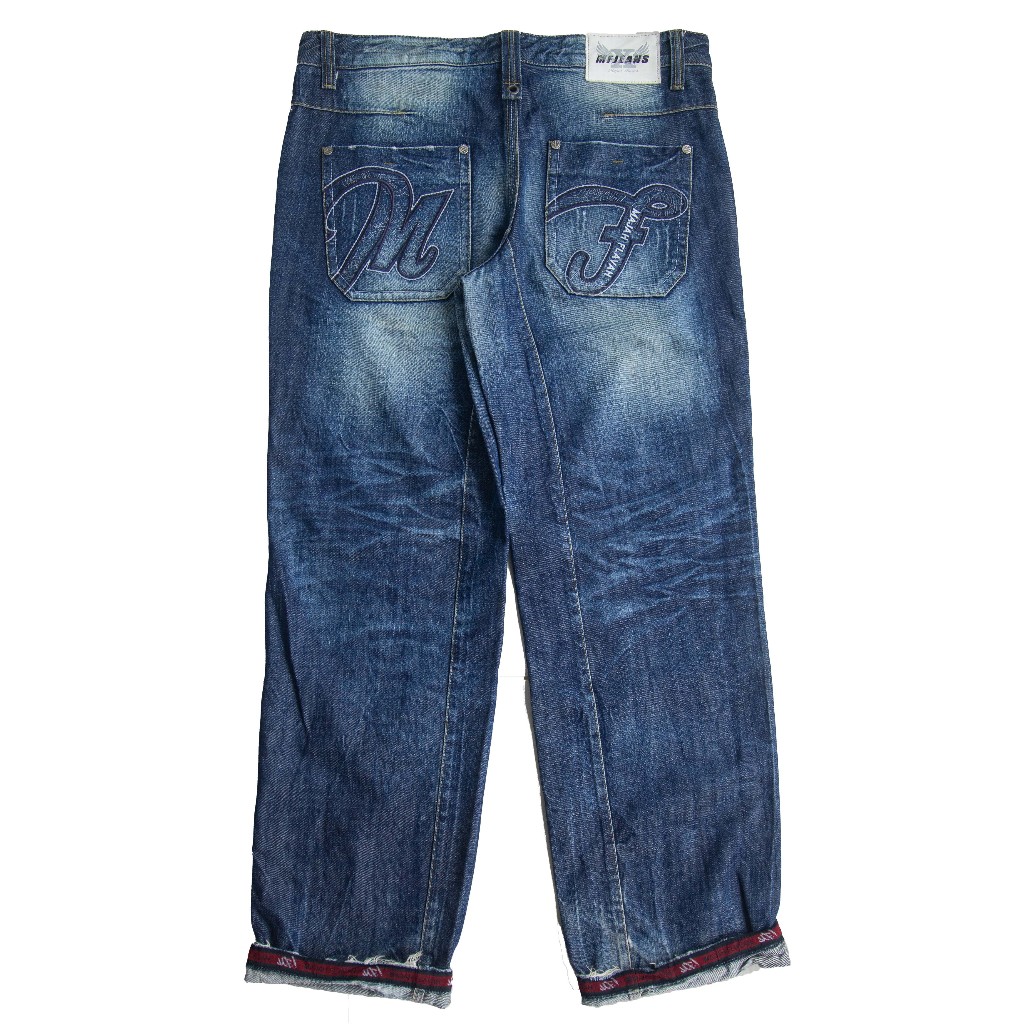 Majah Flavah Baggy Skate Hip Hop Jeans Fading Jeans | Celana Fading