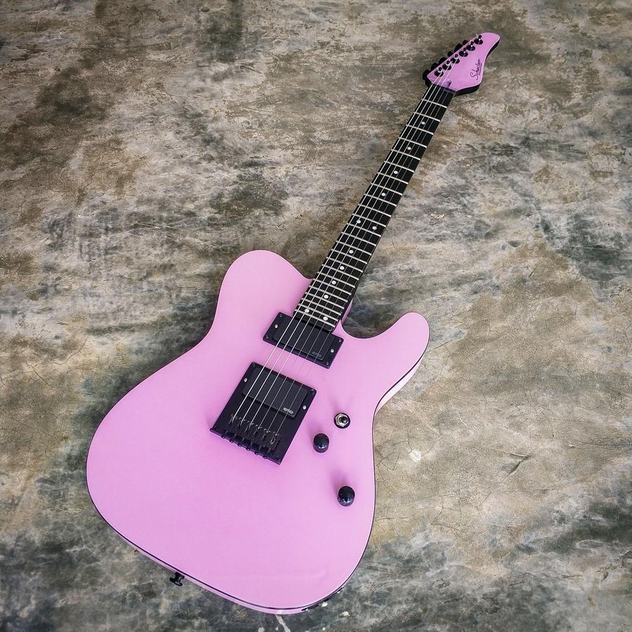 Gitar Elektrik Schecter PT USA Custom Pink Gloss Pickup EMG 81 60