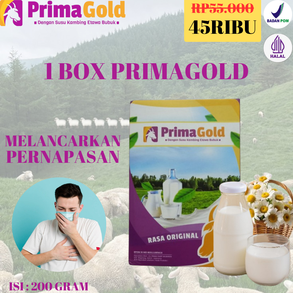

1 Box Susu Kambing Primagold Etawa Promo Original Banyak Manfaat