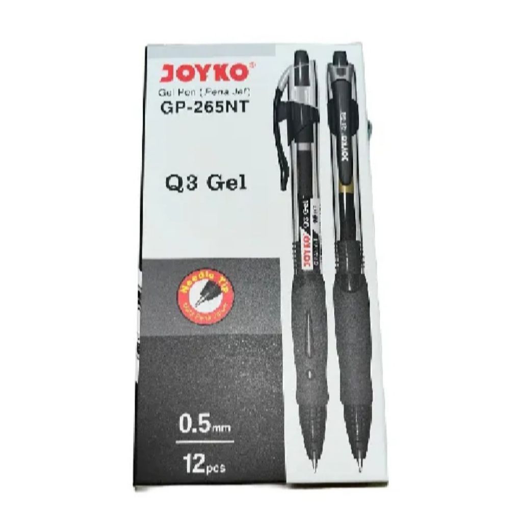

1 box 12 pcs pulpen/bolpen gel pen(pena jel) GP-265 Q gel