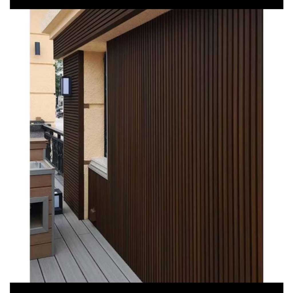 Decking WPC Outdoor Motif Kayu / Lantai Decking  Kayu Kolam Renang / Taman