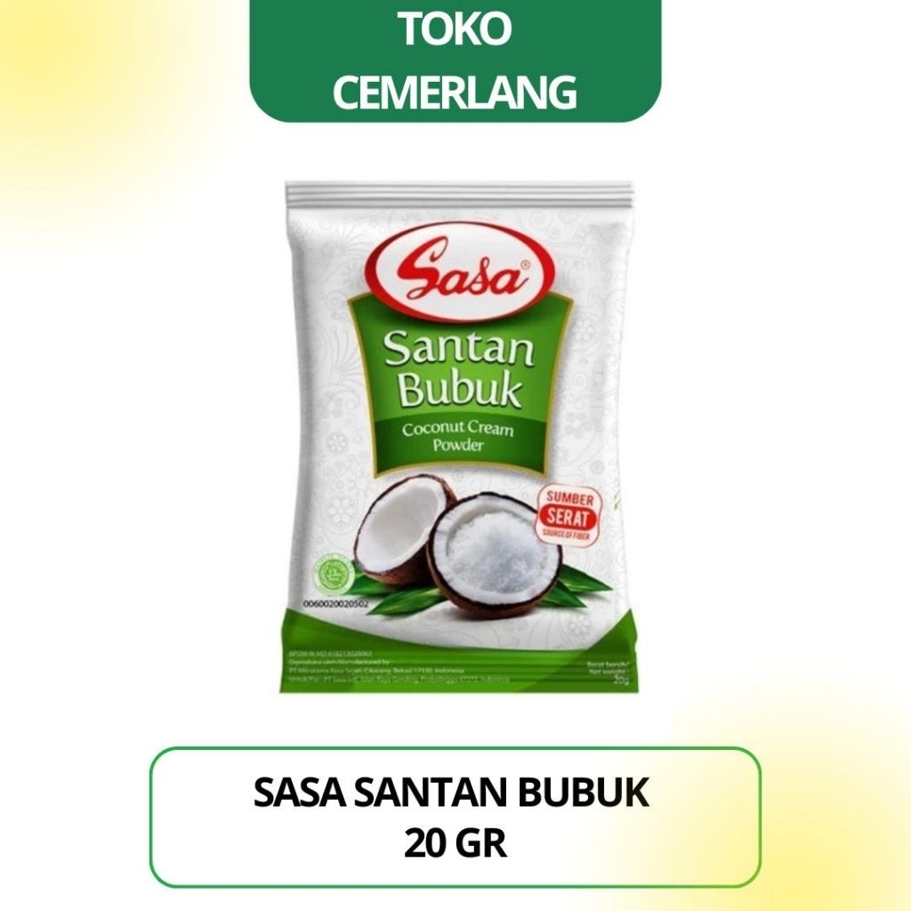 

Sasa Santan Kelapa Bubuk 20 gr
