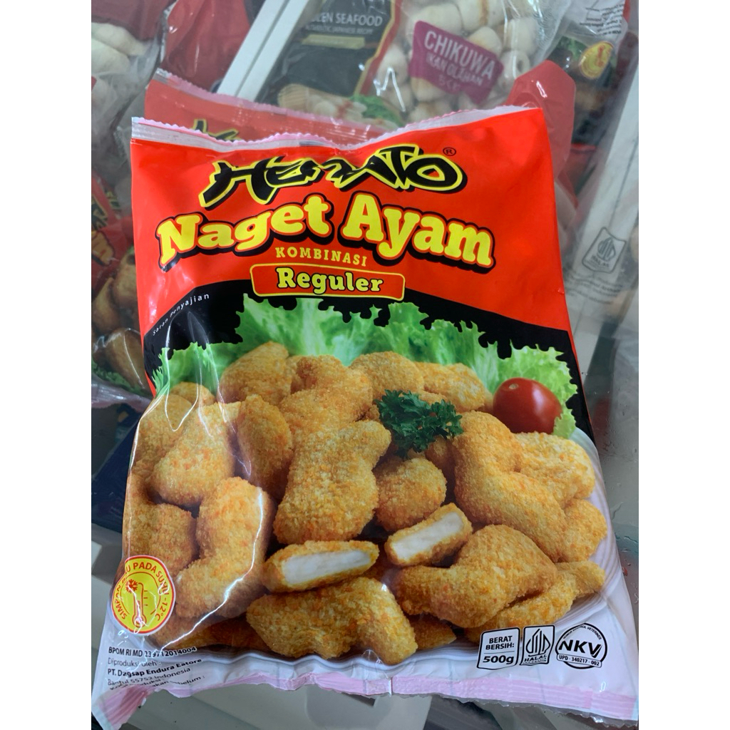

HEMATO NUGGET AYAM REGULER 500GR (HARGA ONLINE)