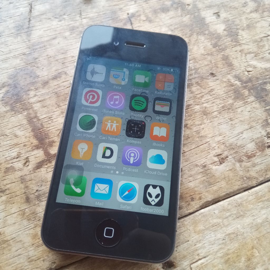 iphone 4s hitam 32 gb second resmi