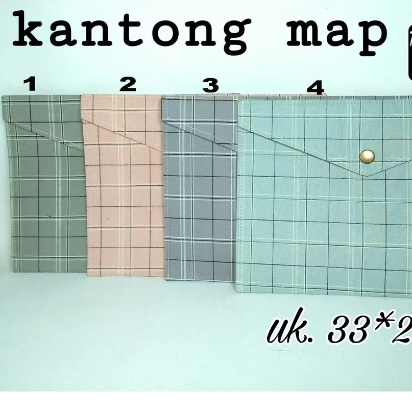 

Map Dokumen Map Kain Organizer A4