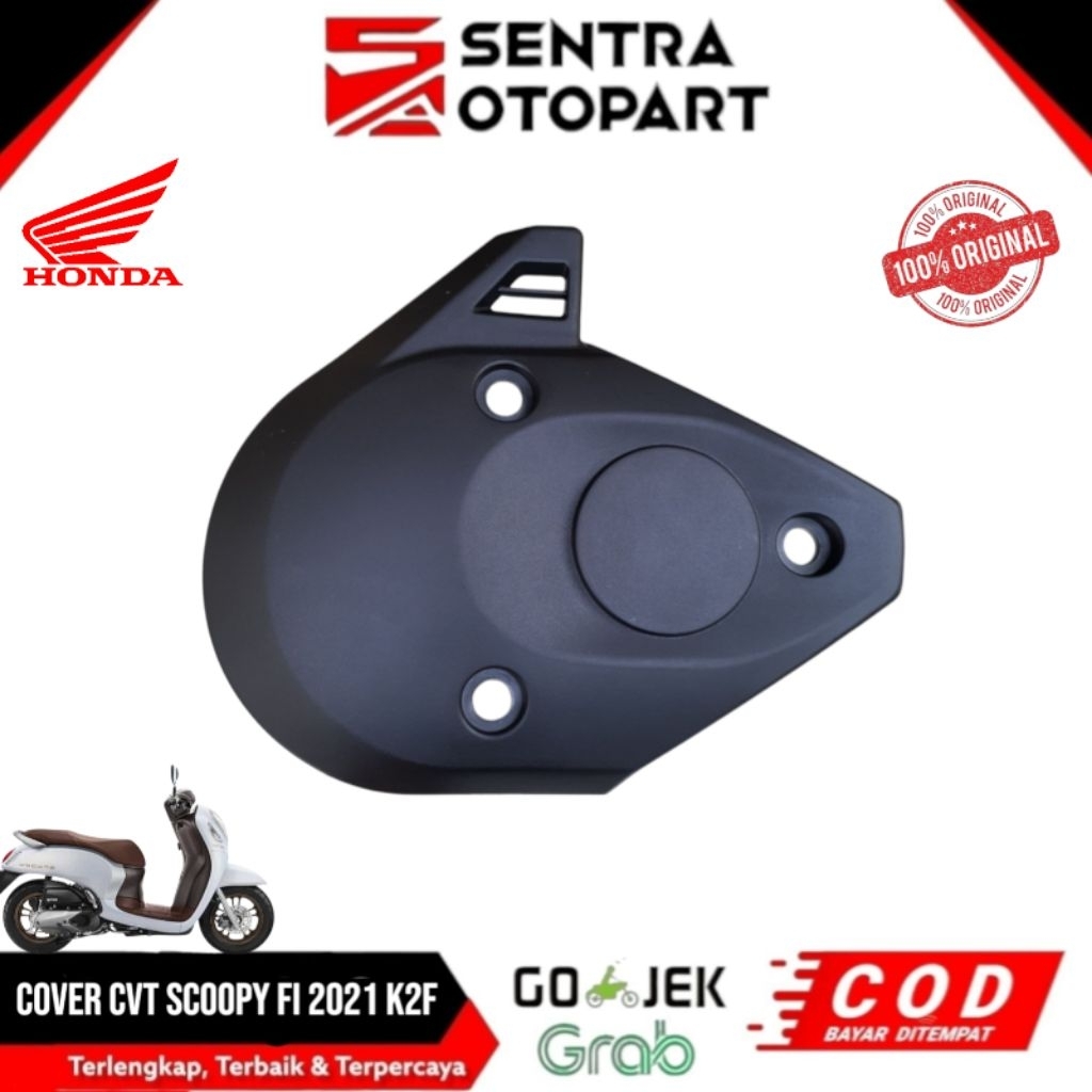 Cover cvt cap L cover bak cvt scoopy fi injeksi 2021 K2F scoopy prestige non engkol original