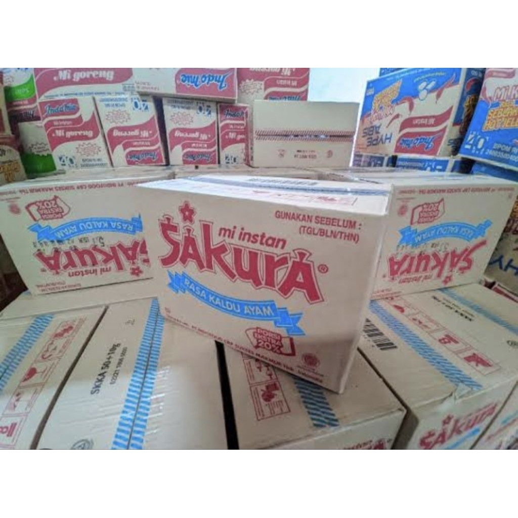 

MIE SAKURA KALDU PER DUS ISI 40 PCS