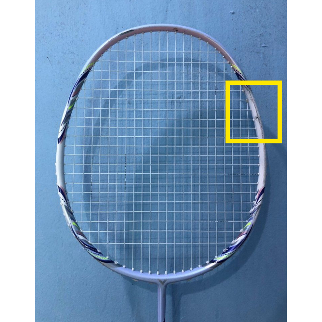 Raket VICTOR DriveX F T / DX F T / Drive X F T - 4U G5 Bekas/Second + BG 65TI + Grip (Ada Sok Halus)