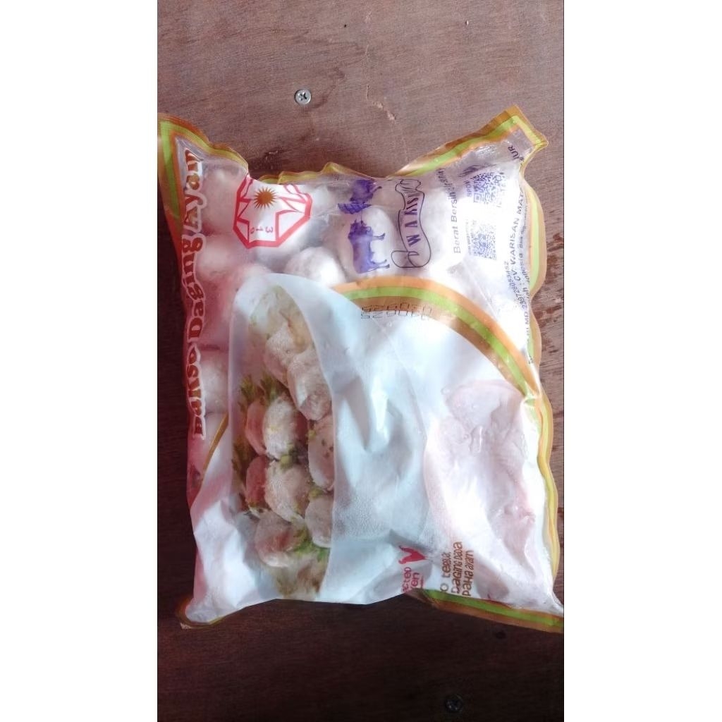 

Warisan ayam 50pcs 600 gr