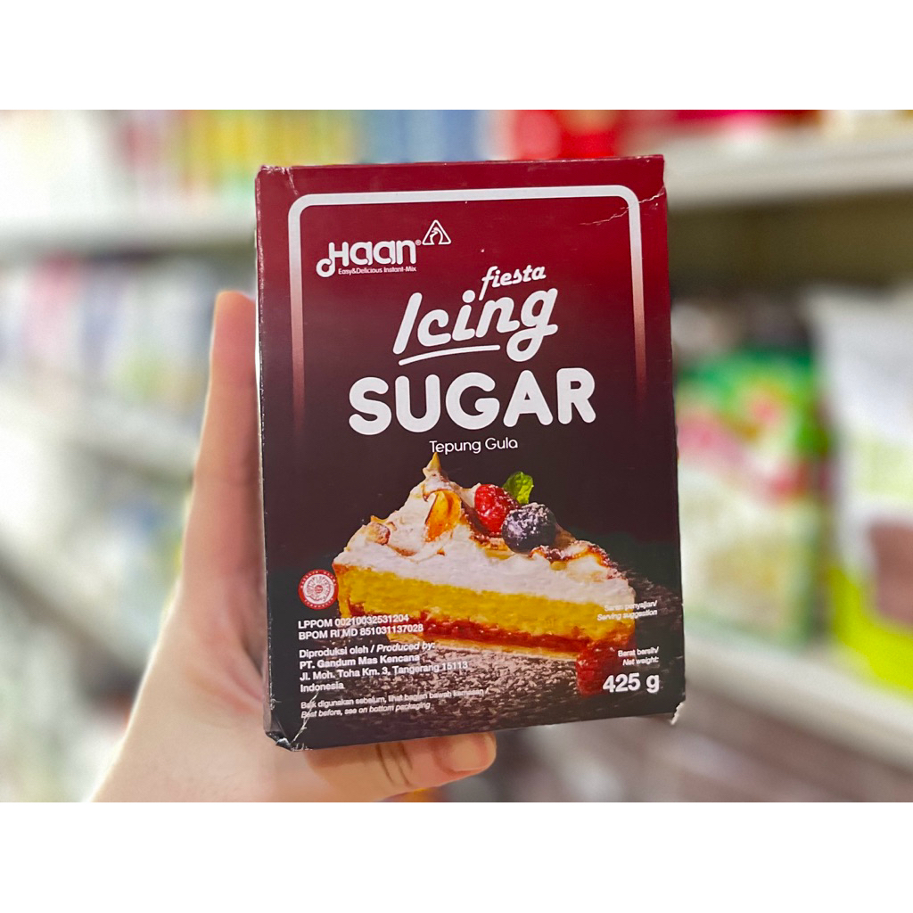 

Haan Fiesta Icing Sugar ( Tepung Gula ) 425GR