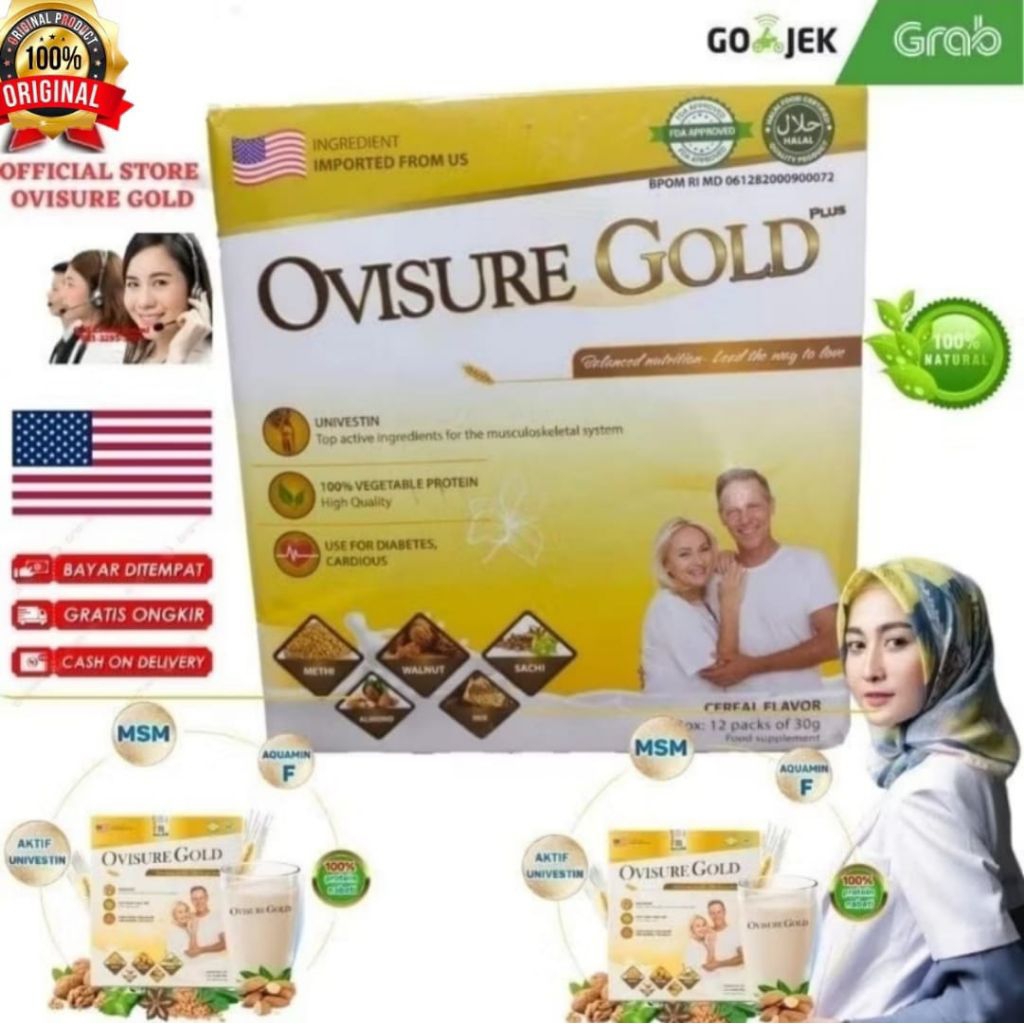 

OVISURE Gold Susu Tulang Sendi Terbaik No 1
