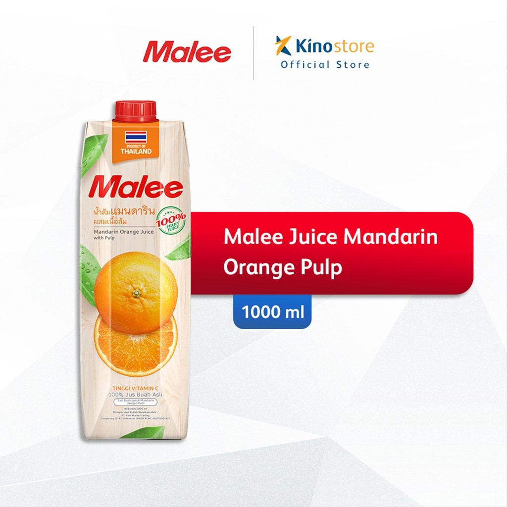 

Malee Juice Mandarin Orange Pulp 1000ml - Fresh Orange Juice