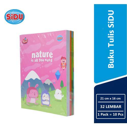 

BUKU TULIS SIDU ISI 32 LEMBAR (1 PAK ISI 10 BUKU)