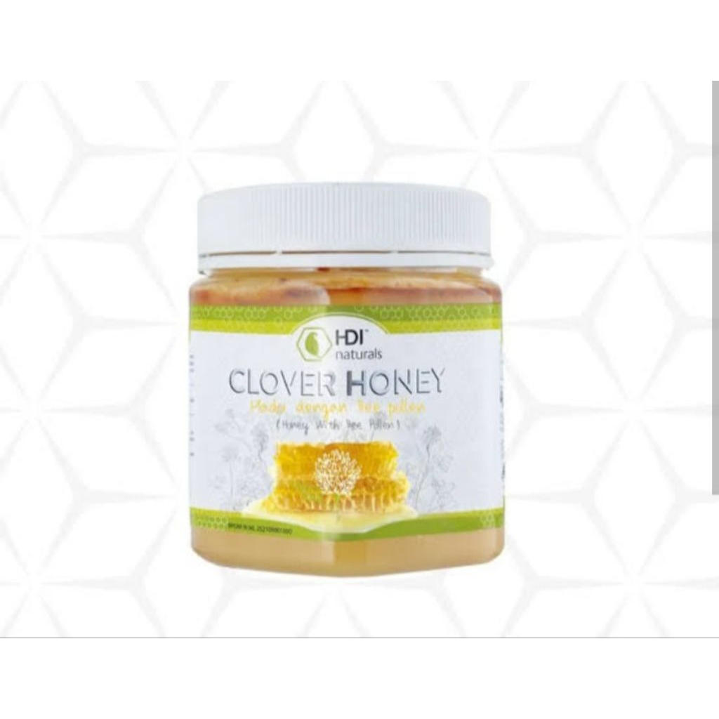 

madu clover honey 250gr exp 2028 free sendok kayu