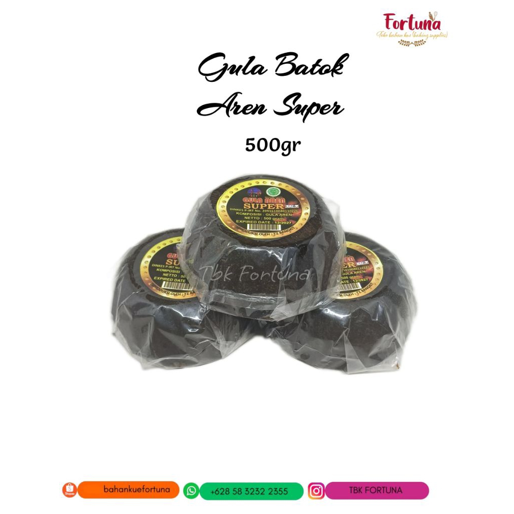 

Gula Batok Aren Super 500gr
