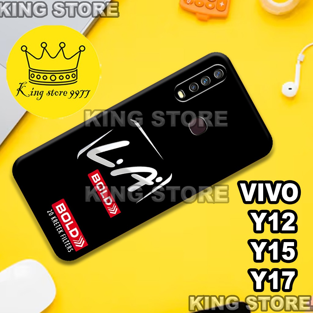 (KS20)  Softcase karet untuk VIVO Y12 - Y15 - Y17 Motif gambar karakter Motif Cowok/casing VIVO Y12 