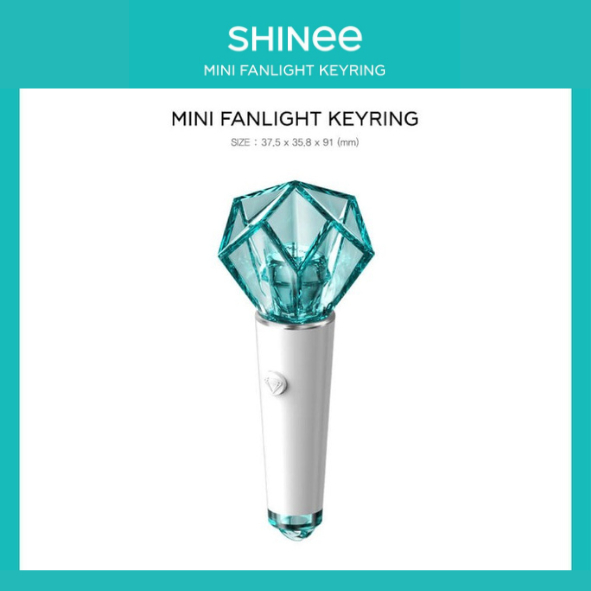 SHINee Mini Fanlight fan light Lightstick Keyring Official
