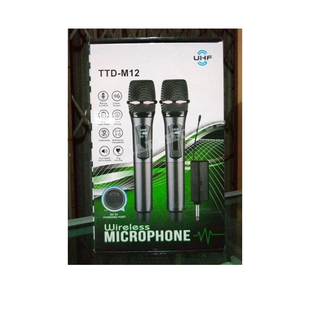 UHF TTD-M12 Wireless Microphone