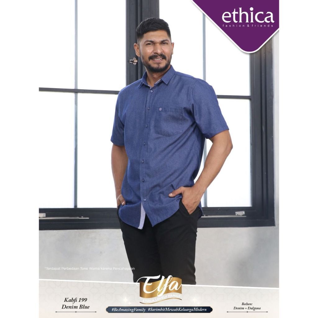 PROMO Ethica Kahfi Koko Dewasa Kode 100-199 Best seller Premium COD - Atasan pakaian muslim laki-lak