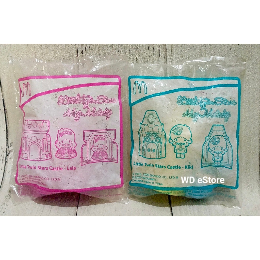 McDonald Happy Meal Toy Sanrio Little Twin Star Lala & Kiki