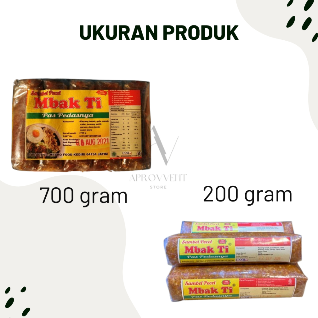 

Sambel Kacang Khas Kediri Sambel Pecel Mbak Ti Asli Halal Homemade 200gr 700gr