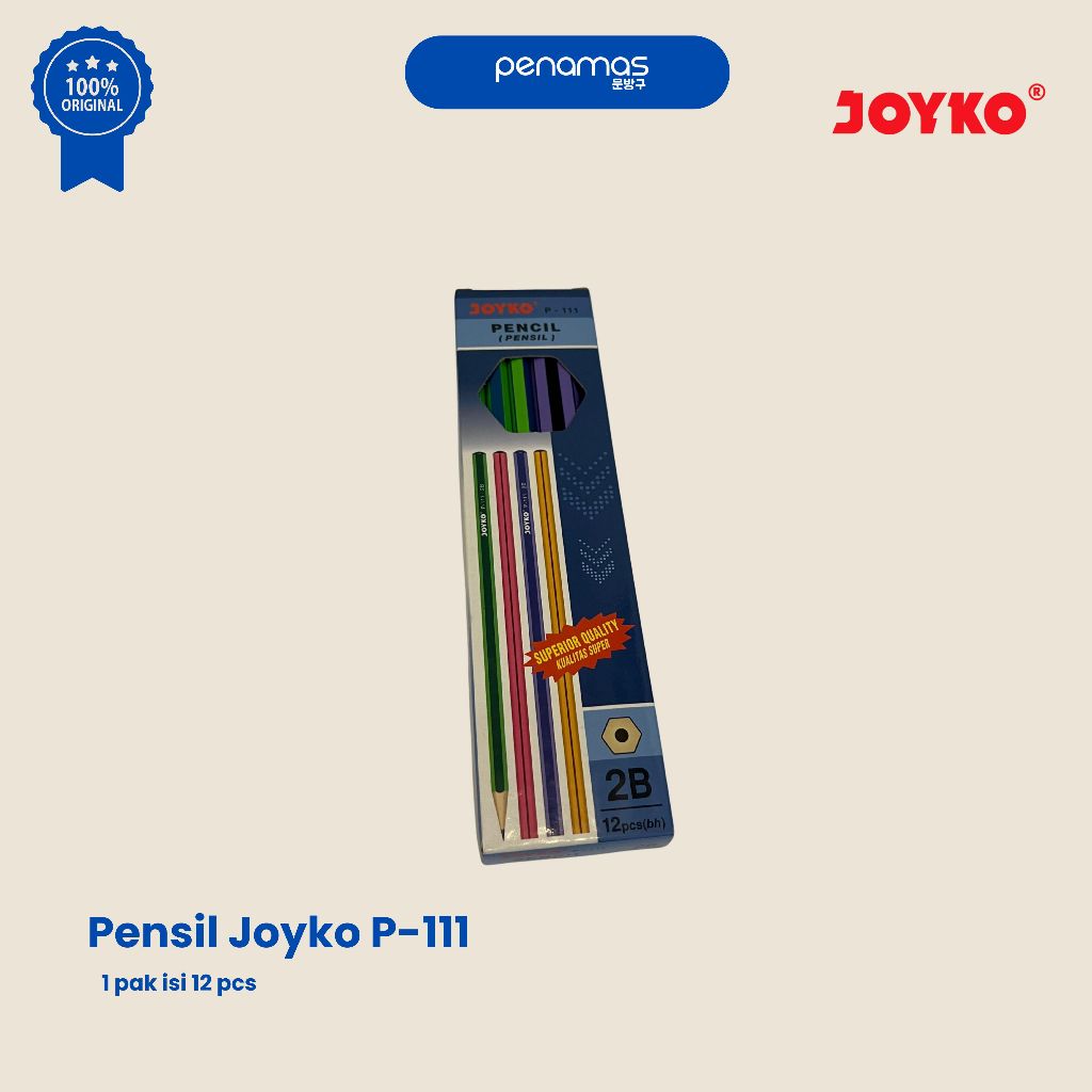 

PENSIL JOYKO P-111 (2B) / PAK