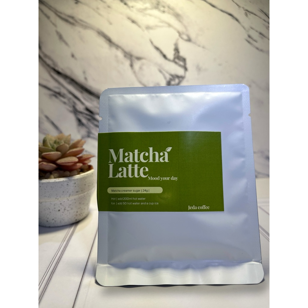 

jedashop minuman serbuk matcha latte powder 20g sachet