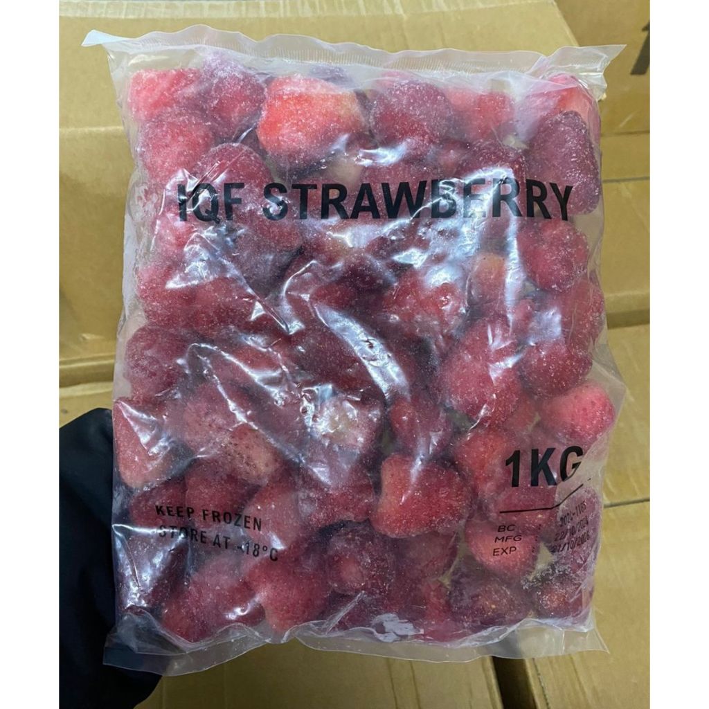 

FRUIT FROZEN STRAWBERRY 500GR, BUAH FROZEN SEGAR, INSTAN KURIR