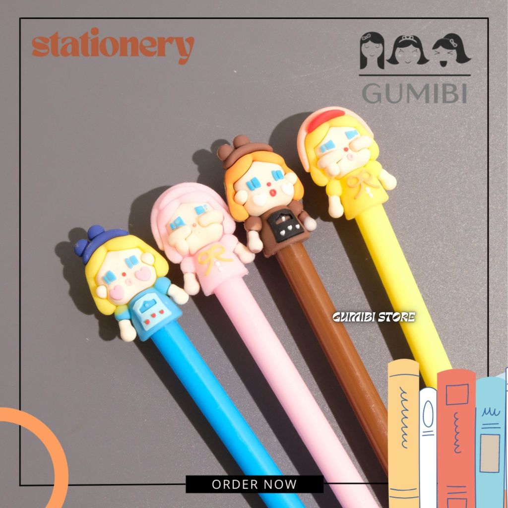 

PULPEN GEL MOLLY POPMART GEL PEN CRY BABY PULPEN LUCU PULPEN GEL KARAKTER BONEKA CRY BABY MOLLY LUCU TERMURAH