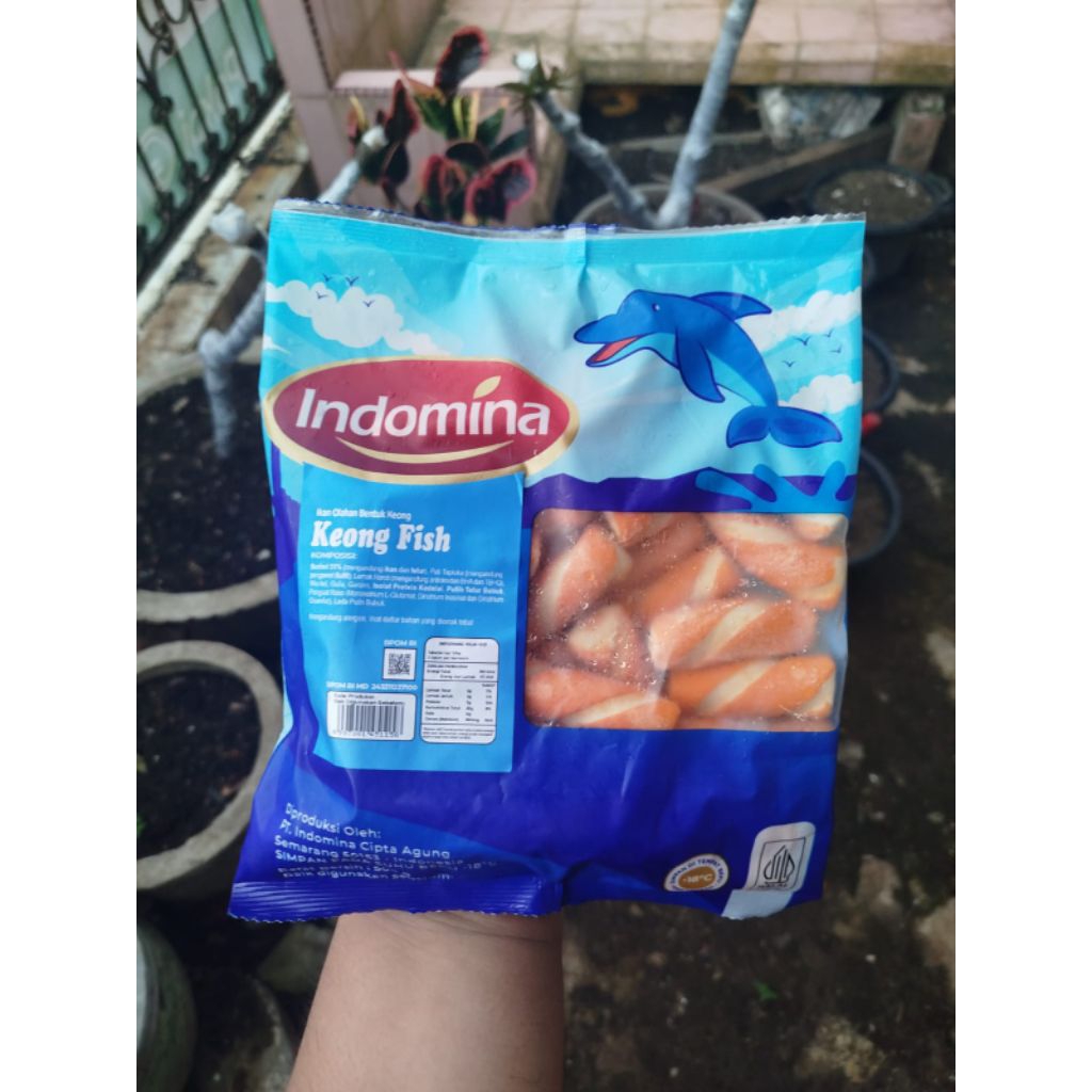

Indomina Keong Fish Kemasan 500gram